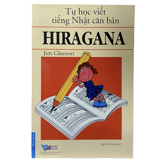 Sách Tự Học Viết Tiếng Nhật Căn Bản Hiragana - Jim Gleeson