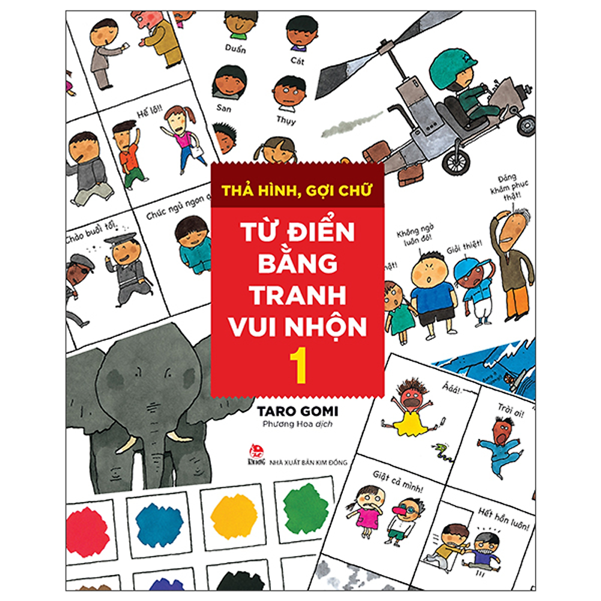 Sách Thả Hình, Gợi Chữ - Từ Điển Bằng Tranh Vui Nhộn Tập 1