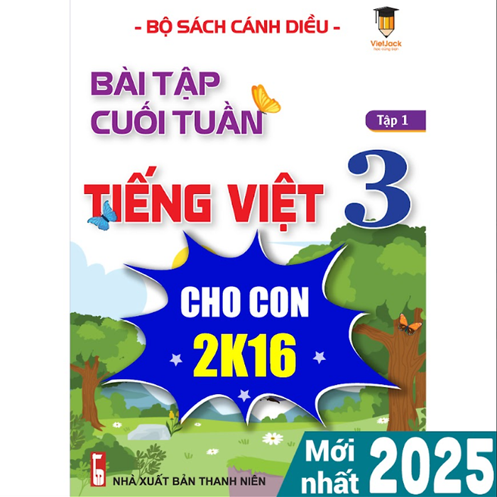 Sách - Bài Tập Cuối Tuần Tiếng Việt Lớp 3 Cánh Diều (Học Kì 1) Vietjack
