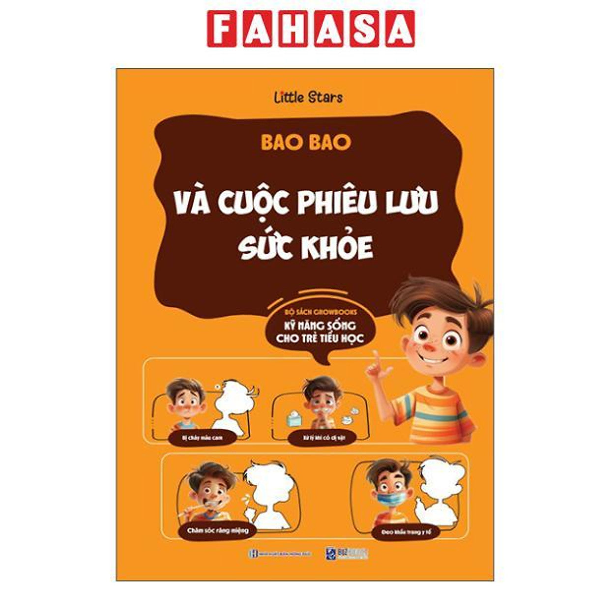 Sách - Kỹ Năng Sống Cho Trẻ Tiểu Học - Bao Bao Và Cuộc Phiêu Lưu Sức Khỏe