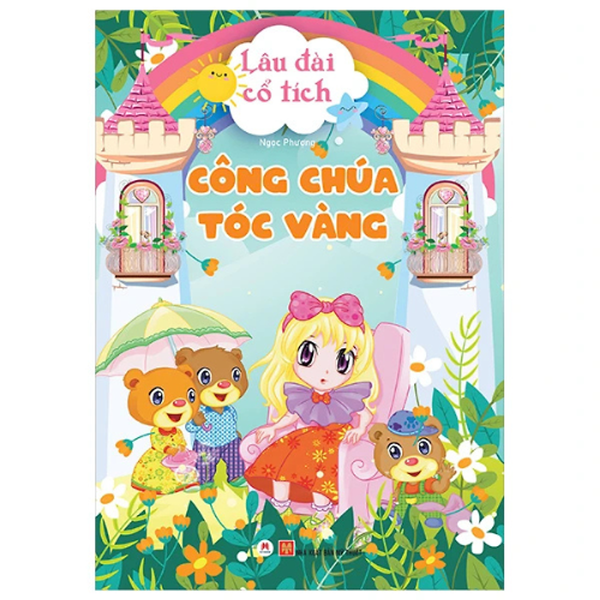 Sách Lâu Đài Cổ Tích - Công Chúa Tóc Vàng (Tái Bản 2024) - Hh