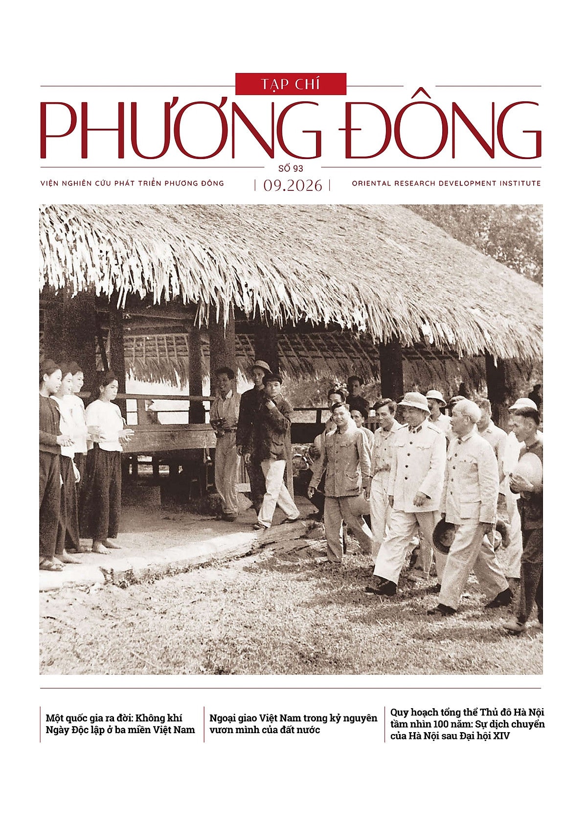 (Số 93) Tạp Chí Phương Đông 09/2026 – Viện Nghiên Cứu Phát Triển Phương Đông