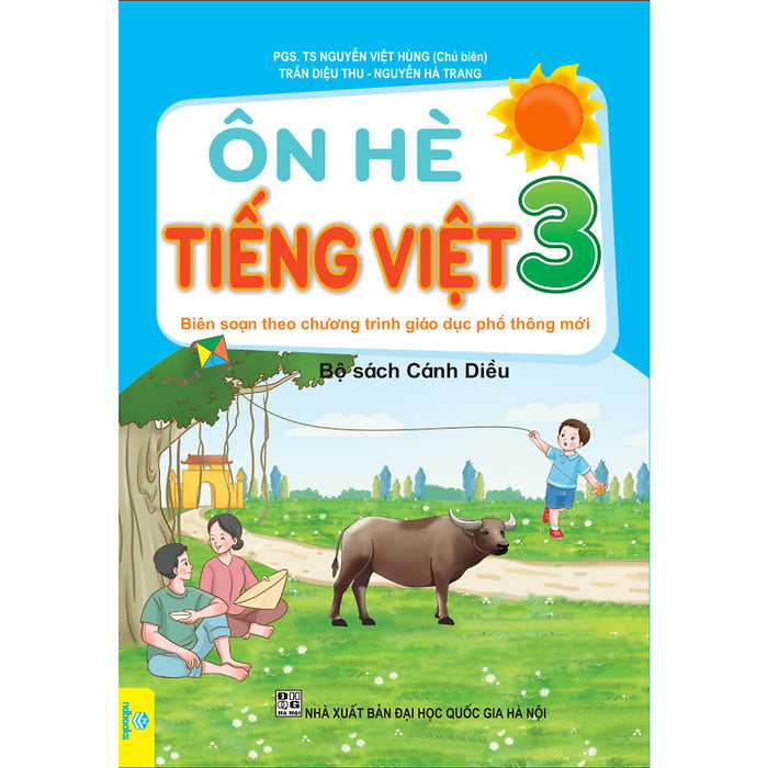 Sách - Bộ 2 Cuốn Ôn Hè Toán + Tiếng Việt Lớp 3 Cánh Diều - Ndbooks
