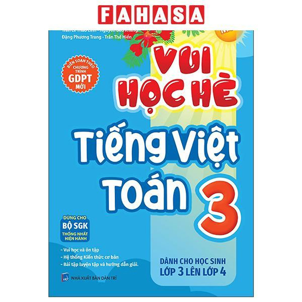 Sách - Vui Học Hè Tiếng Việt Toán 3 - Dành Cho Học Sinh Lớp 3 Lên Lớp 4
