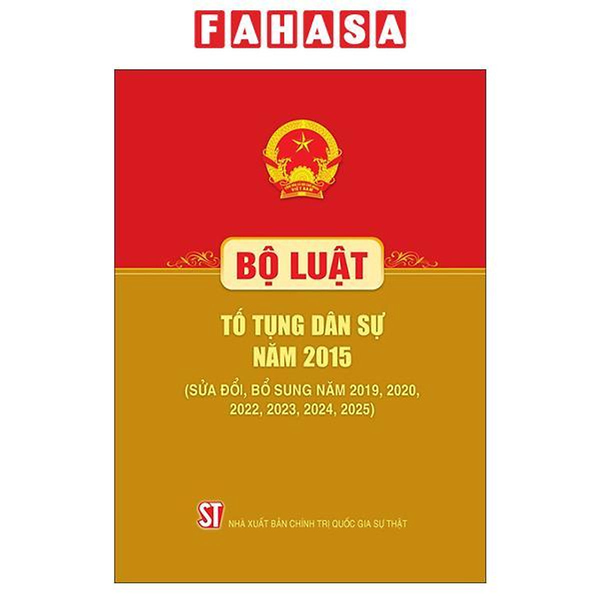 Sách - Bộ Luật Tố Tụng Dân Sự 2015 (Sửa Đổi, Bổ Sung Năm 2019, 2020, 2022,2023,2024,2025)