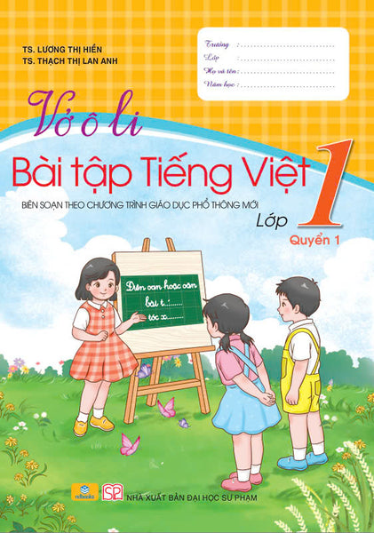 Sách - Vở Ô Li Bài Tập Tiếng Việt 1 - Biên Soạn Theo Chương Trình Gdpt Mới - Ndbooks