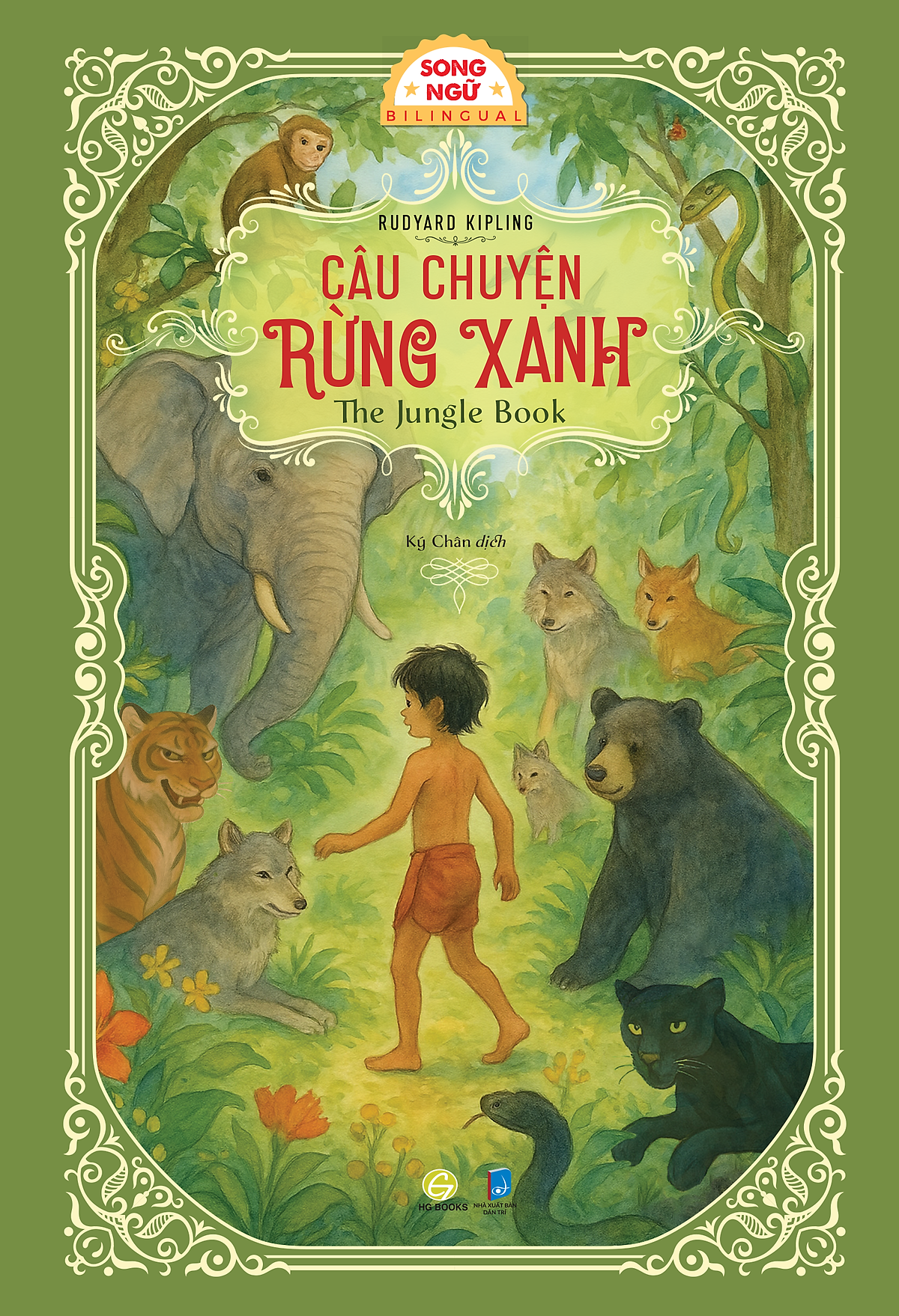 Sách Câu Chuyện Rừng Xanh - The Jungle Book