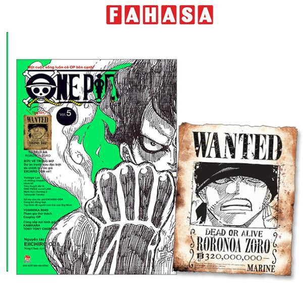 Sách - One Piece Magazine - Tập 5 - Tặng Kèm Tờ Truy Nã Zoro
