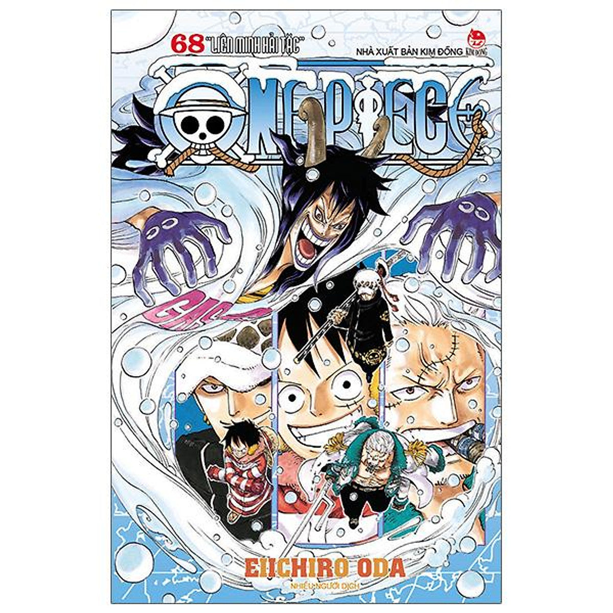 One Piece - Tập 68 - Liên Minh Hải Tặc - Bản Bìa Áo (Tái Bản 2022)