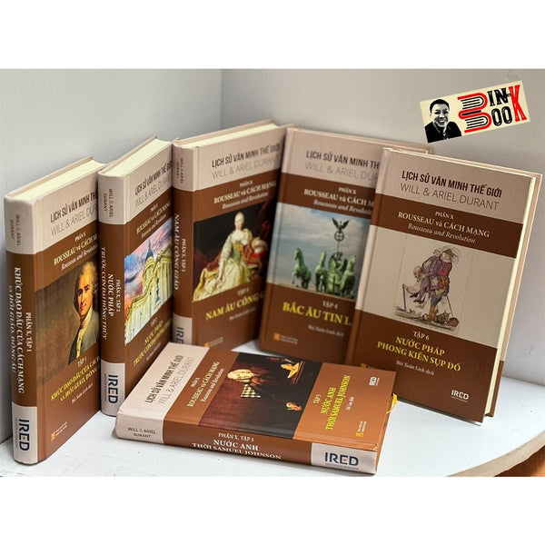 Bộ Sách Tái Bản - Lịch Sử Văn Minh Thế Giới | Phần Xi: Thời Đại Napoléon (The Age Of Napoleon) – Gồm 5 Tập - Will Durant