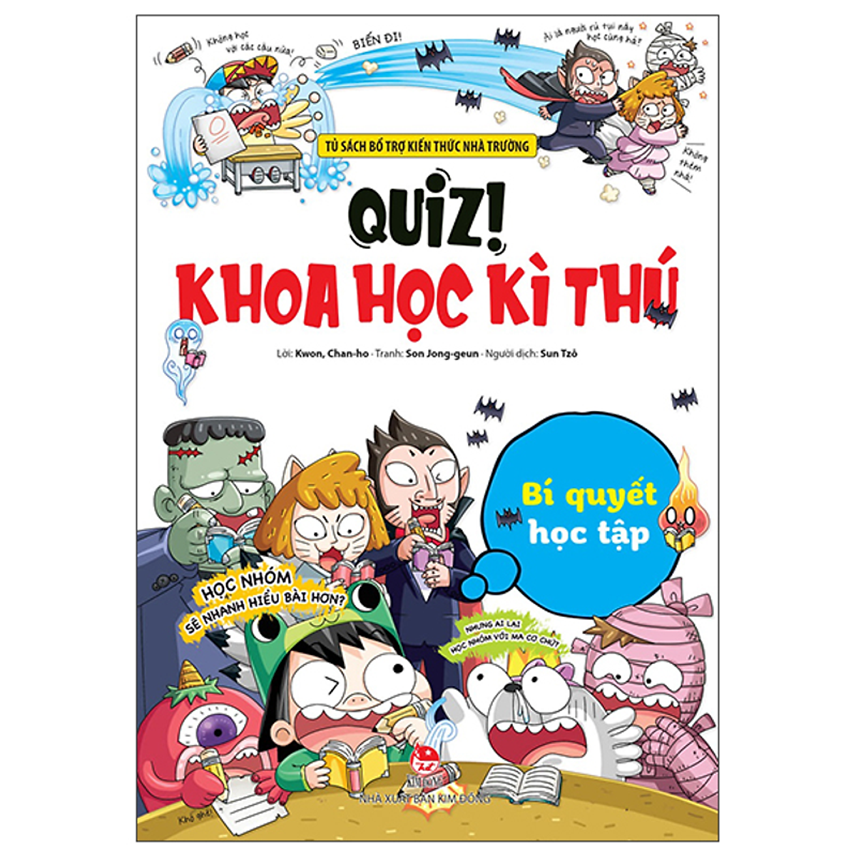 Sách Quiz Khoa Học Kì Thú - Bí Quyết Học Tập