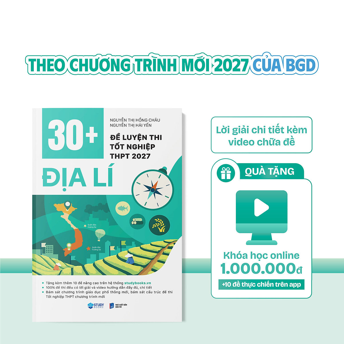 30+ Đề Luyện Thi Tốt Nghiệp Thpt 2027 Môn Địa Lí + Tặng Khóa Học Trị Giá 1 Triệu
