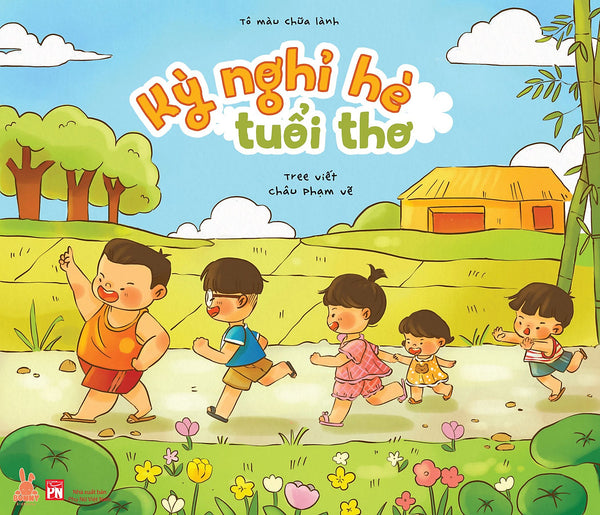 Sách Tô Màu Chữa Lành: Kỳ Nghỉ Hè Tuổi Thơ