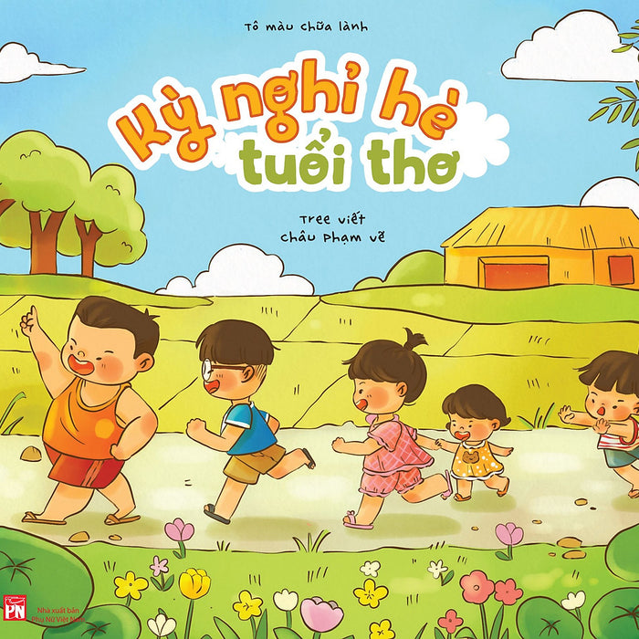 Sách Tô Màu Chữa Lành: Kỳ Nghỉ Hè Tuổi Thơ