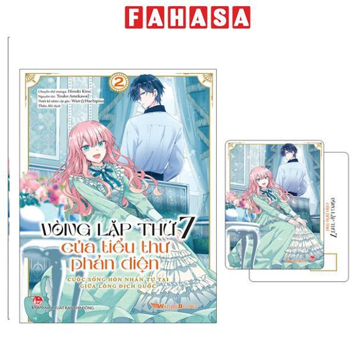 Sách - Vòng Lặp Thứ 7 Của Tiểu Thư Phản Diện - Cuộc Sống Hôn Nhân Tự Tại Giữa Lòng Địch Quốc - Tập 2 - Tặng Kèm Postcard