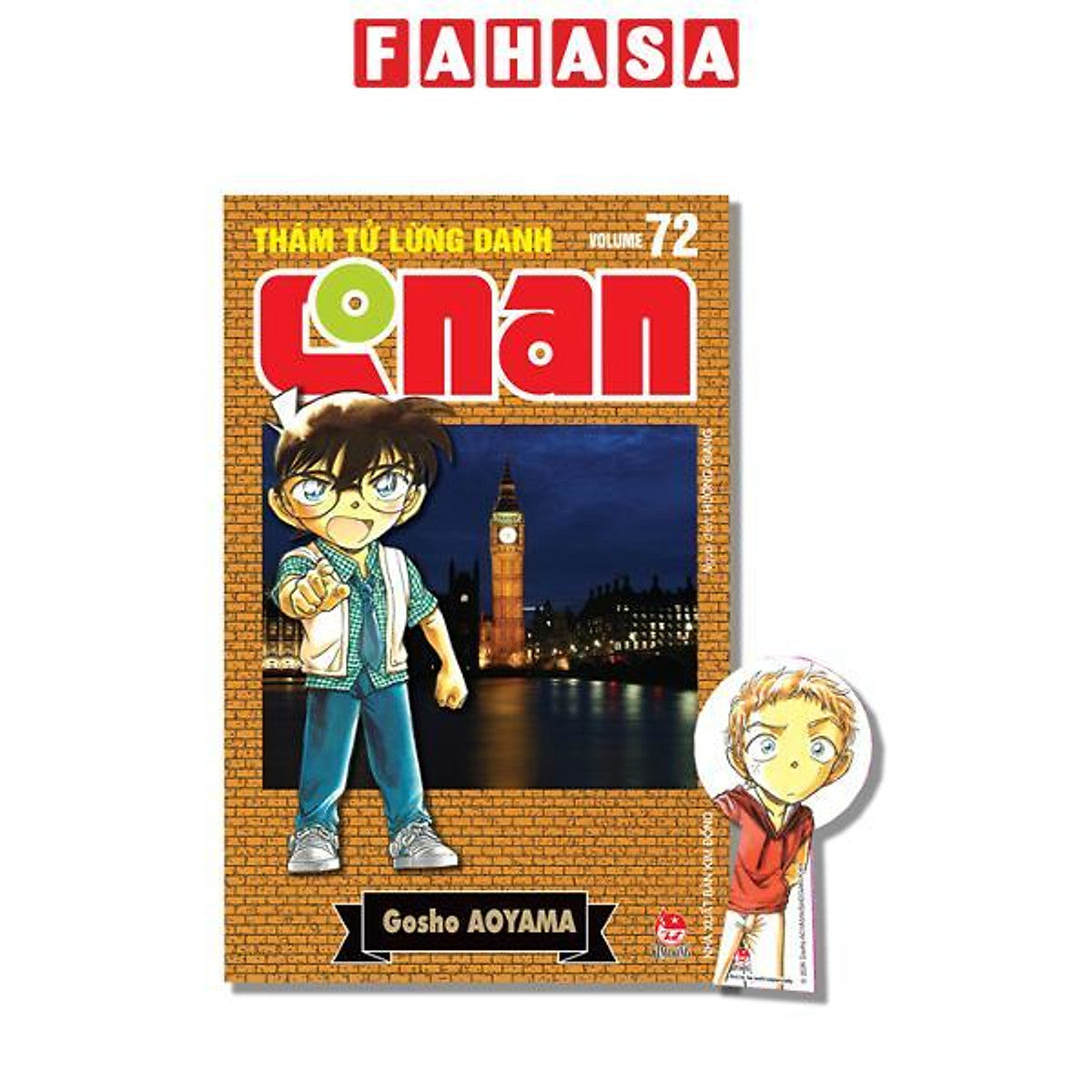 Sách - Thám Tử Lừng Danh Conan - Tập 72 - Bản Nâng Cấp - Tặng Kèm Bookmark