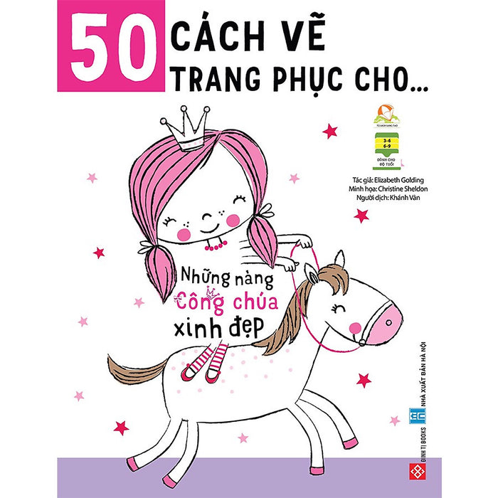 Sách - 50 Cách Vẽ Trang Phục Cho...- Những Nàng Công Chúa Xinh Đẹp