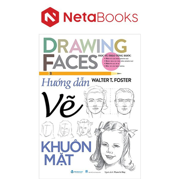 Drawing Faces - Học Vẽ Theo Từng Bước - Hướng Dẫn Vẽ Khuôn Mặt