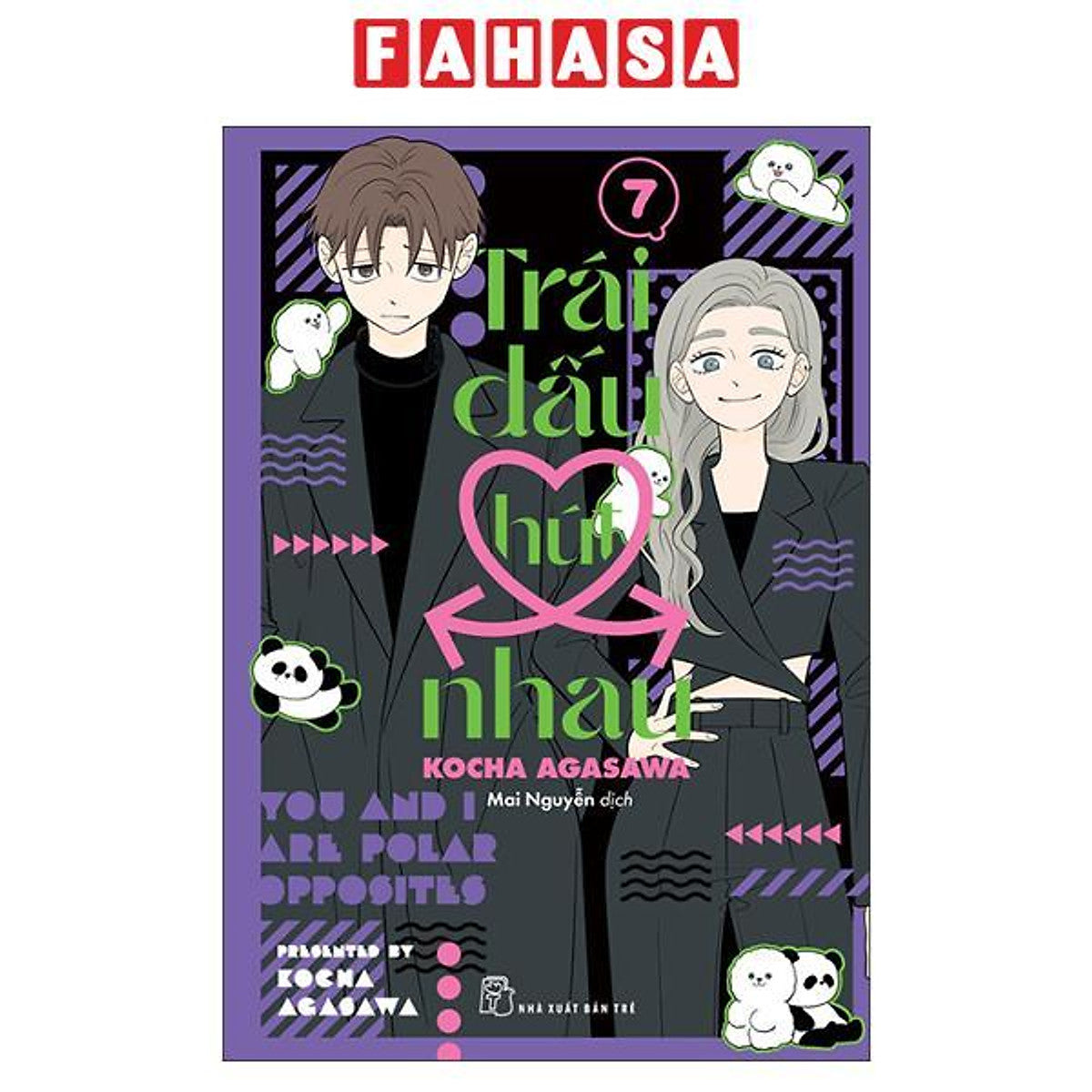 Sách - Trái Dấu Hút Nhau - Tập 7 - Tặng Kèm Card