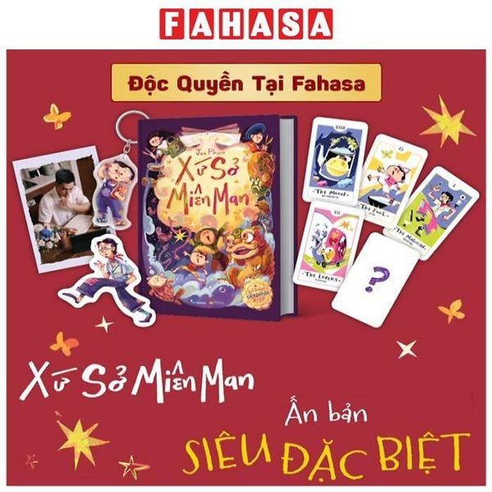 Sách - Xứ Sở Miên Man - Bản Siêu Đặc Biệt - Tặng Kèm 1 Bookmark + 1 Postcard Hình Tác Giả + 1 Móc Khóa Nhựa Nhân Vật + 4 Thẻ Bài Tarot + 1 Thẻ Bài Tarot Limited Ngẫu Nhiên + 1 Đai Sách - Độc Quyền Fahasa