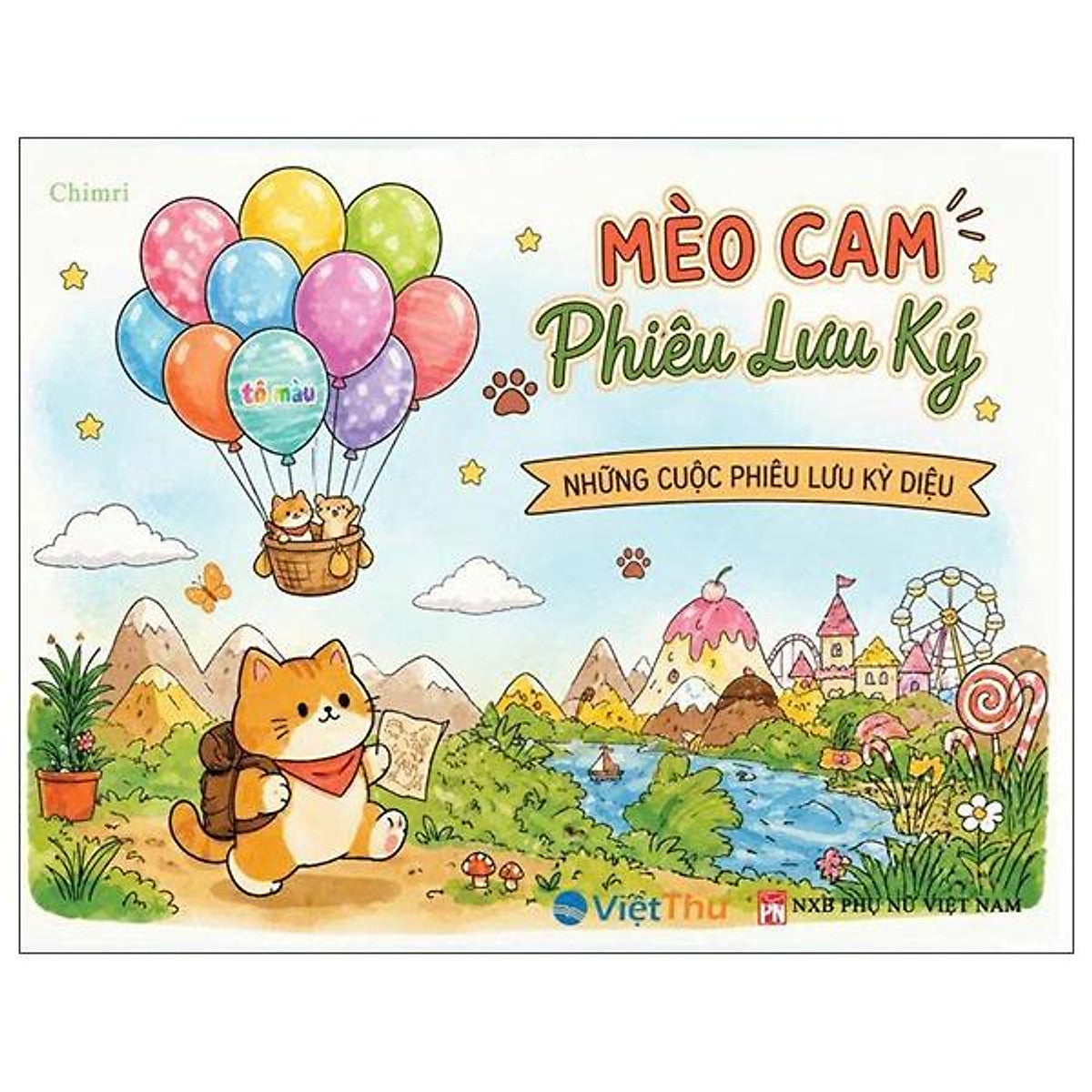 Sách MèO Cam Phiêu Lưu Ký