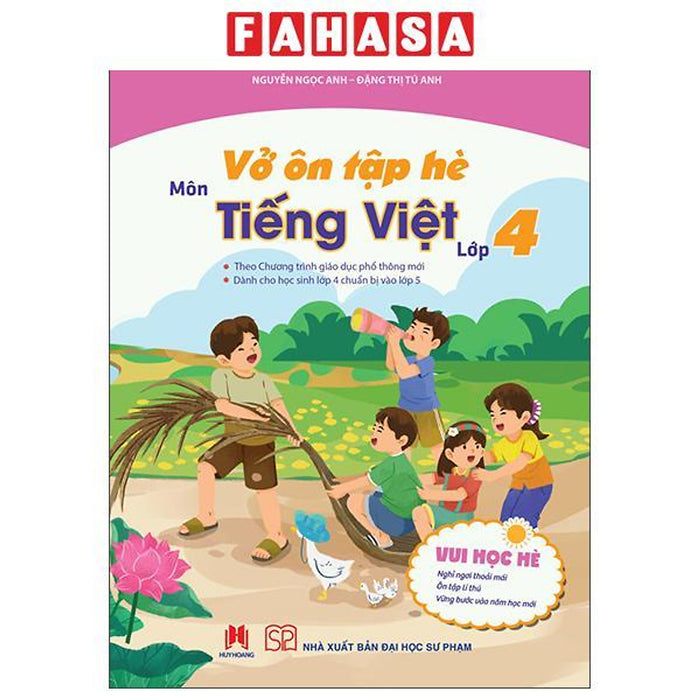 Sách - Vở Ôn Tập Hè Môn Tiếng Việt - Lớp 4