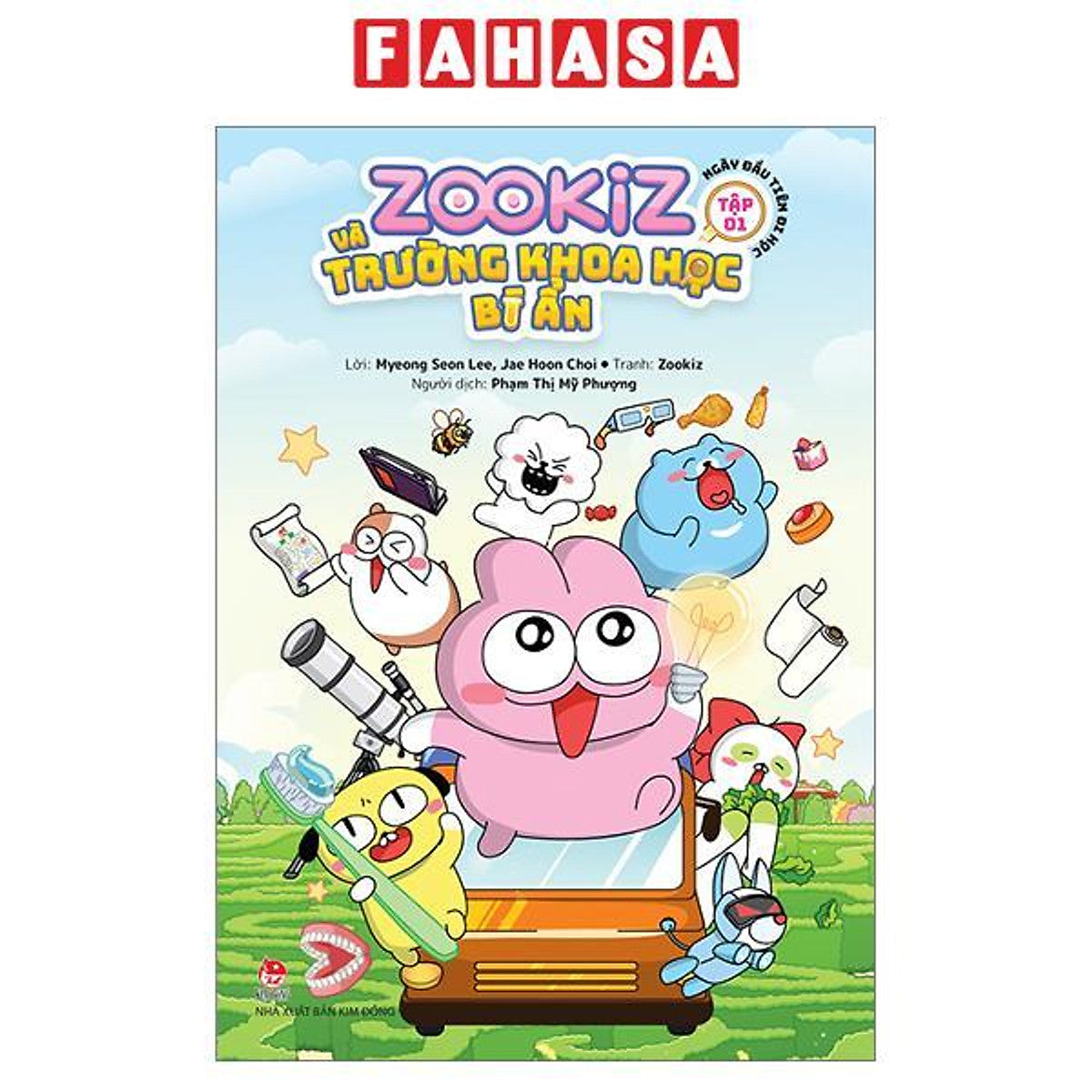 Sách - Zookiz Và Trường Khoa Học Bí Ẩn - Tập 1 - Ngày Đầu Tiên Đi Học