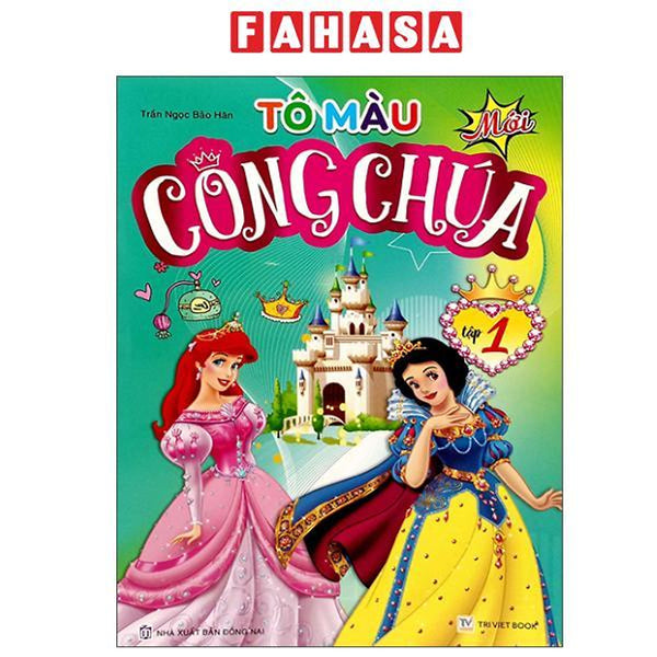 Sách - Tô Màu Công Chúa - Tập 1
