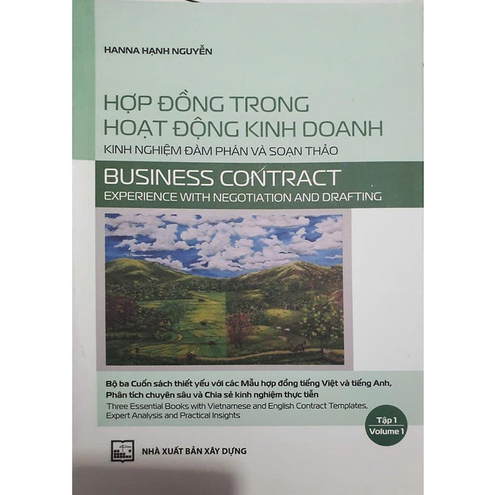 Sách Hợp Đồng Trong Hoạt Động Kinh Doanh ( Kinh Nghiệm Đàm Phán Và Soạn Thảo)