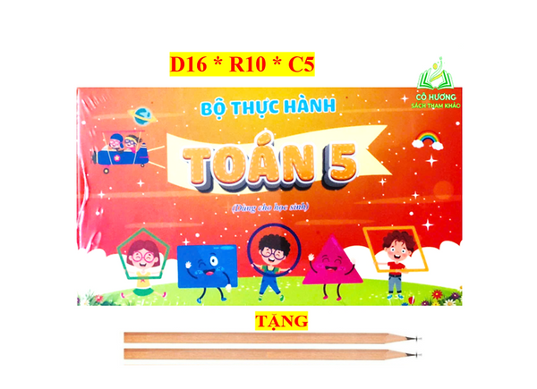 Sách - Bộ Thực Hành Toán Lớp 5 (Kp) #Huongbook