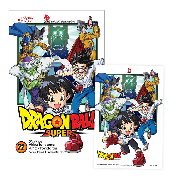 Dragon Ball Super Tập 22: Thầy Hay - Trò Giỏi [Tặng Kèm Postcard]