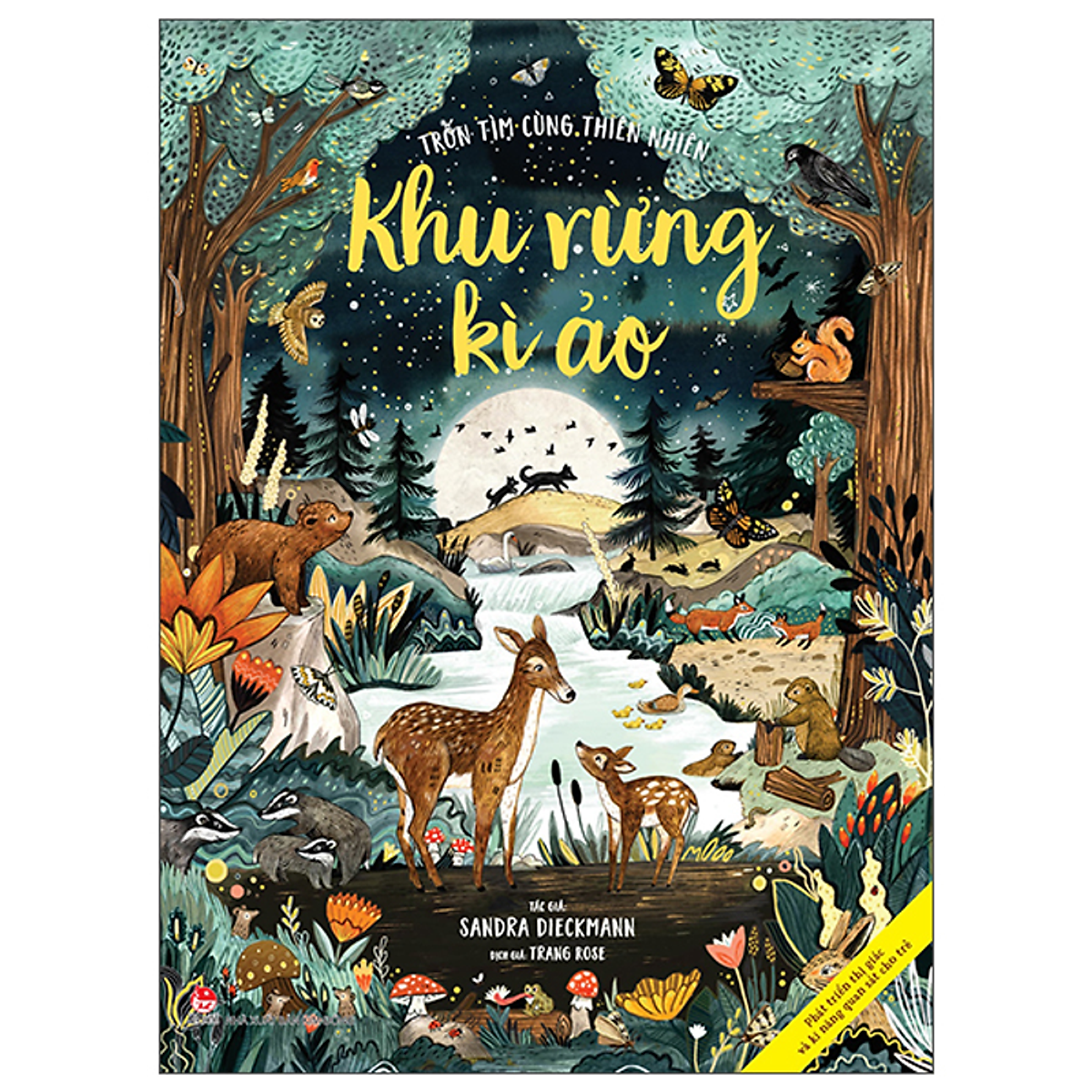 Sách Trốn Tìm Cùng Thiên Nhiên - Khu Rừng Kì Ảo