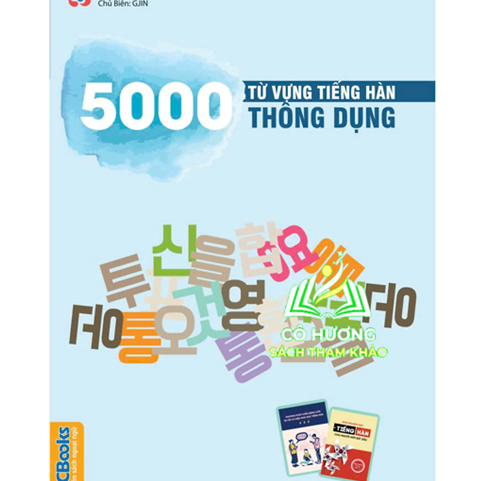 Sách - 5000 Từ Vựng Tiếng Hàn Thông Dụng (Mc)