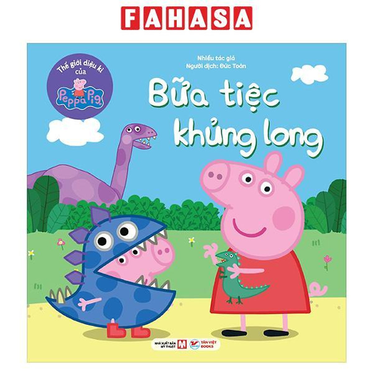 Sách - Thế Giới Diệu Kì Của Peppa Pig - Bữa Tiệc Khủng Long