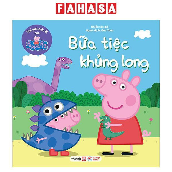Sách - Thế Giới Diệu Kì Của Peppa Pig - Bữa Tiệc Khủng Long