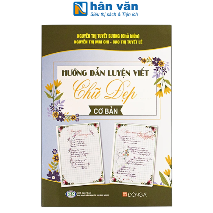 Sách -  Hướng Dẫn Luyện Viết Chữ Đẹp Cơ Bản