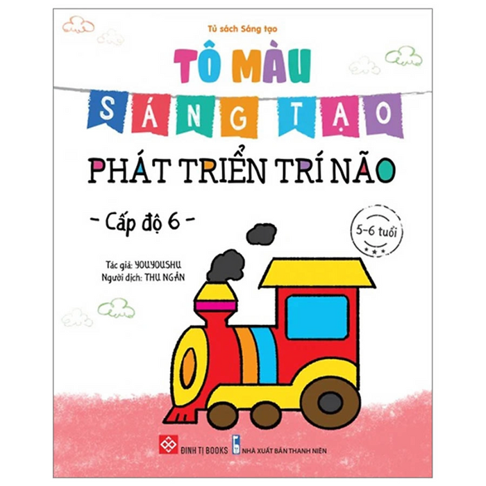 Tô Màu Sáng Tạo, Phát Triển Trí Não - Cấp Độ 6