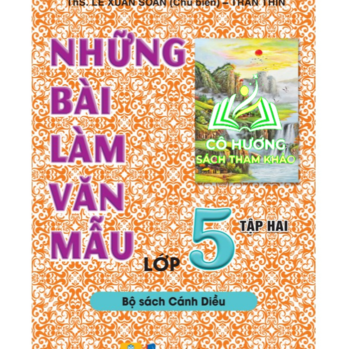 Sách - Những Bài Làm Văn Mẫu Lớp 5 - Tập 2 (Cánh Diều)