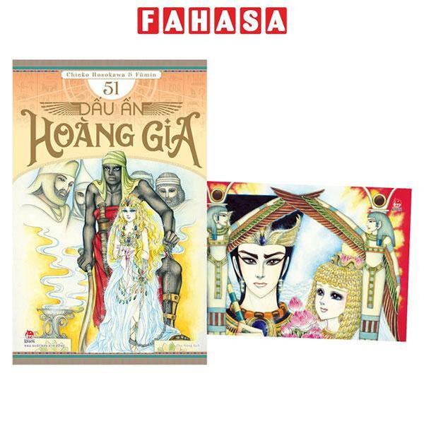 Sách - Dấu Ấn Hoàng Gia - Tập 51 - Tặng Kèm Postcard