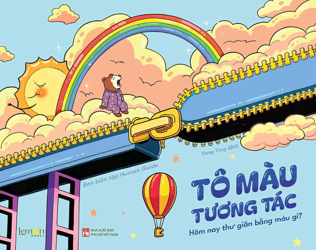 Sách Tô Màu Tương Tác - Hôm Nay Thư Giãn Bằng Màu Gì