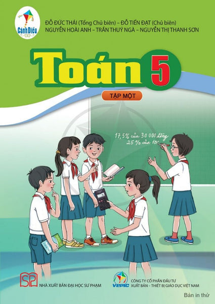 Sách Giáo Khoa Toán 5- Tập Một- Cánh Diều