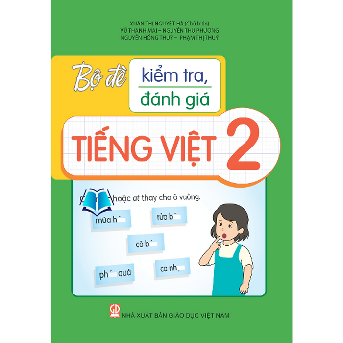 Sách - Bộ Đề Kiểm Tra, Đánh Giá Tiếng Việt Lớp 2