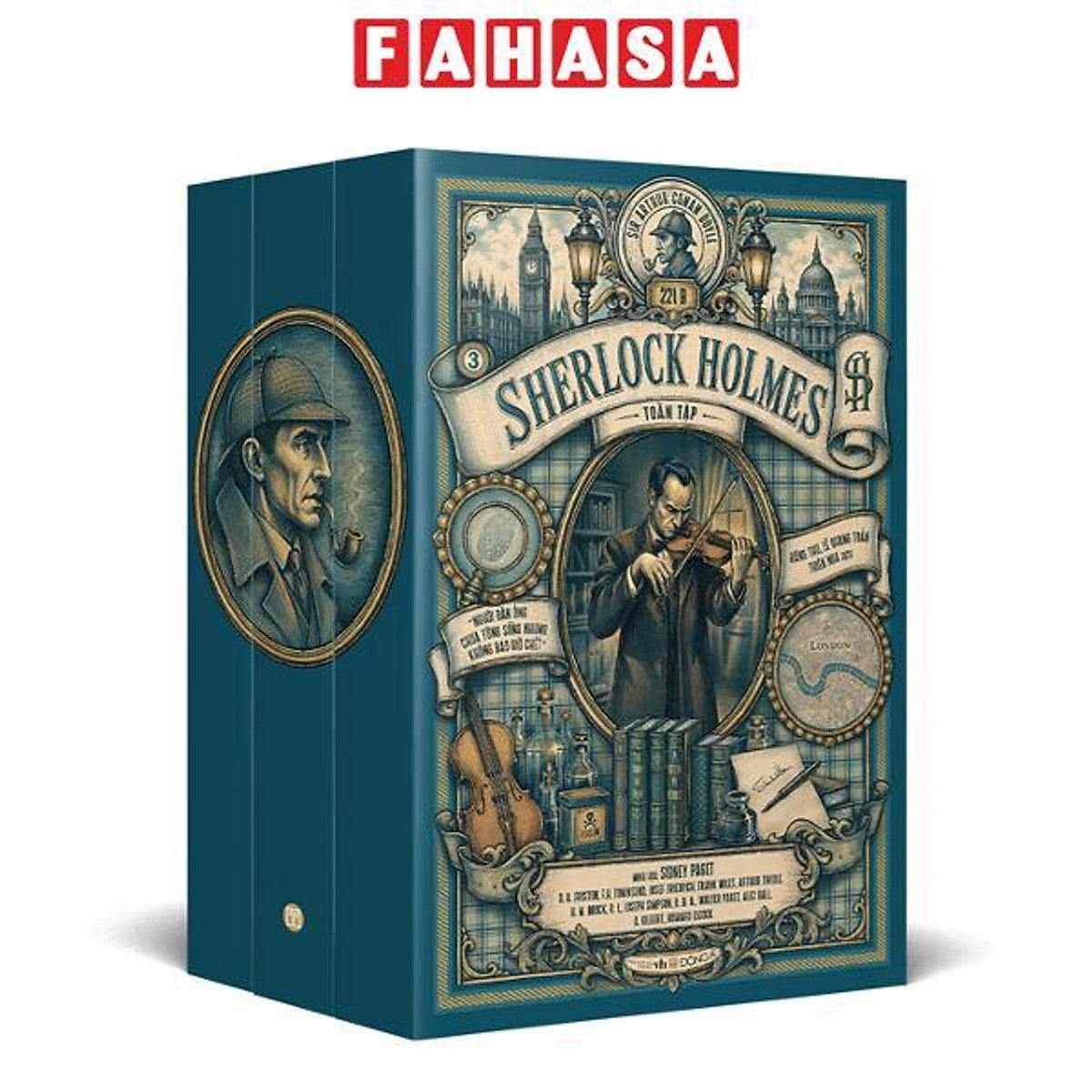 Sách - Sherlock Holmes Toàn Tập (Bộ 3 Tập)