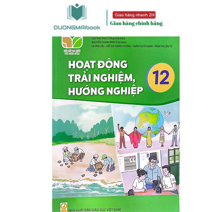 [Shop Đi Đơn Trên 50K] Sách - Hoạt Động Trải Nghiệp, Hướng Nghiệp 12 -  Kết Nối  (Bán Kèm 1 Thước Kẻ )