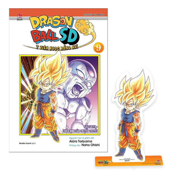 Truyện Tranh Dragon Ball Sd - 7 Viên Ngọc Rồng Nhí - Tập 9: Siêu Saiya - Chiến Binh Của Truyền Thuyết - Tặng Kèm Standee