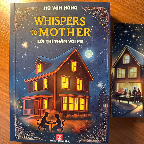 Sách Song Ngữ Anh Việt Lời Thì Thầm Với Mẹ - Whispers To Mother  + Kèm Mã File Nghe