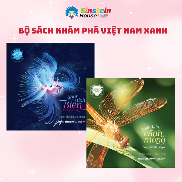 Bộ Sách Khám Phá Việt Nam Xanh: Hành Tinh Biển - Planet Ocean + Linh Hồn Cánh Mỏng - Souls With Thin Wing