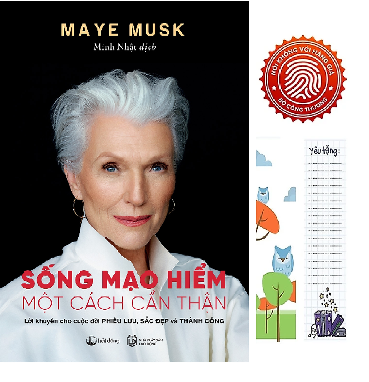 Sống Mạo Hiểm Một Cách Cẩn Thận (Tặng Kèm Bookmark Cú Mèo Như Hình)