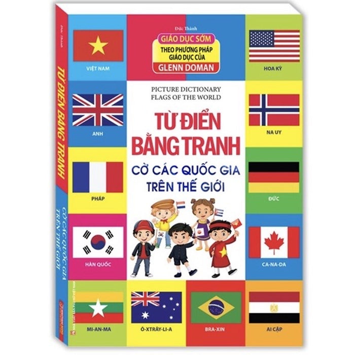 ￼Sách - Từ Điển Bằng Tranh Cờ Các Quốc Gia Trên Thế Giới