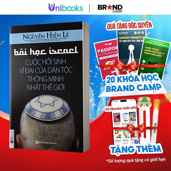 Sách - Bài Học Israel Cuộc Hồi Sinh Vĩ Đại Của Dân Tộc Thông Minh Nhất Thế Giới - Bizbooks